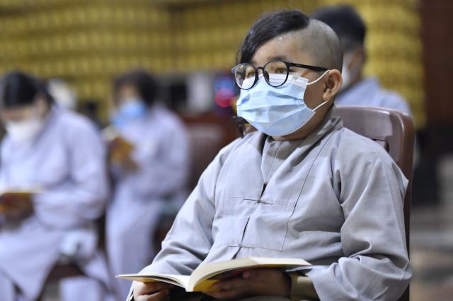 Chùa Giác Ngộ tụng kinh cầu siêu cho mẹ Việt nam anh hùng Nguyễn Thị Ngon
