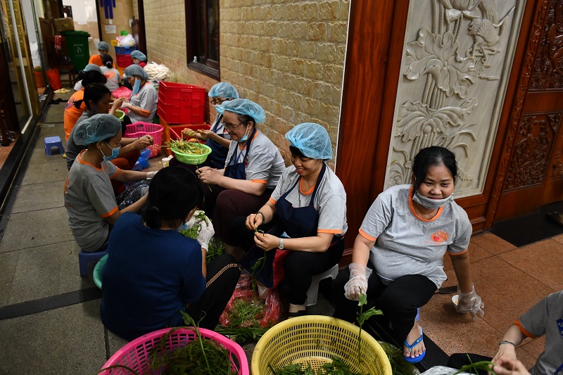 Tổng Kết Chương Trình Cúng Dường Trai Phạn Và Hộ Trì Cho Khóa Tu (GN7)