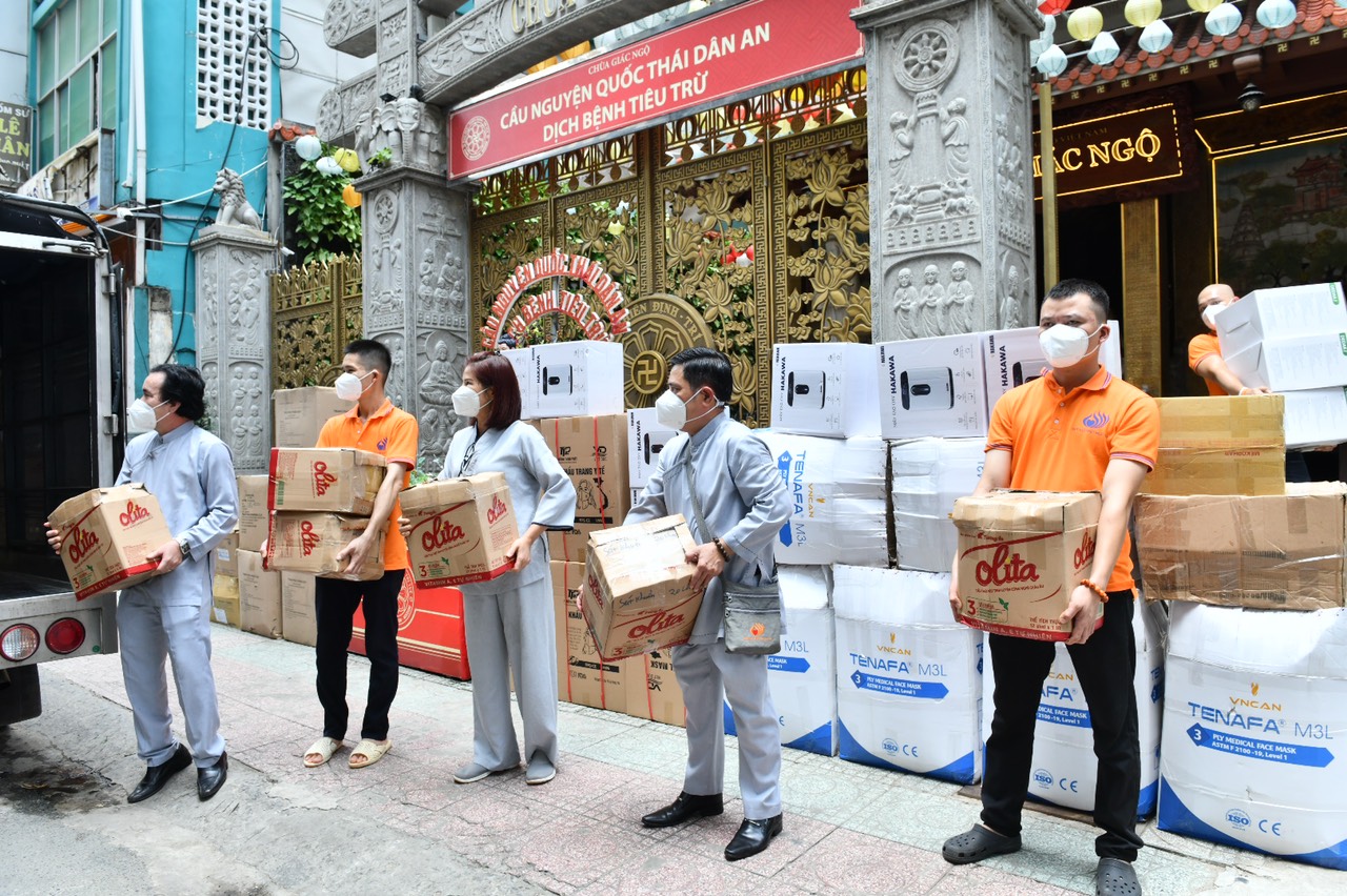 Tiếp Sức Tỉnh Bà Rịa - Vũng Tàu Với Nhu Yếu Phẩm Và Hàng Nghìn Trang Thiết Bị, Vật Tư Y Tế
