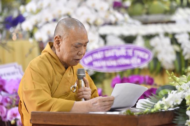 TP.HCM: Chư Tôn đức lãnh đạo Phật giáo 32 tỉnh thành khu vực phía Nam tham dự lễ truy điệu đức Đệ tam Pháp chủ GHPGVN - Đại lão Hòa thượng Thích Phổ Tuệ