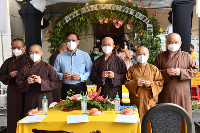 Chùa Tường Nguyên – Địa điểm thứ 5 được Giáo hội Thành phố ghé thăm và tặng Bằng Tuyên dương công đức