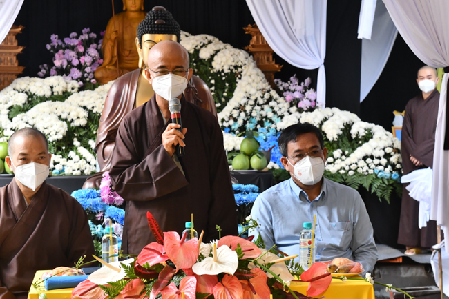 Chùa Tường Nguyên – Địa điểm thứ 5 được Giáo hội Thành phố ghé thăm và tặng Bằng Tuyên dương công đức