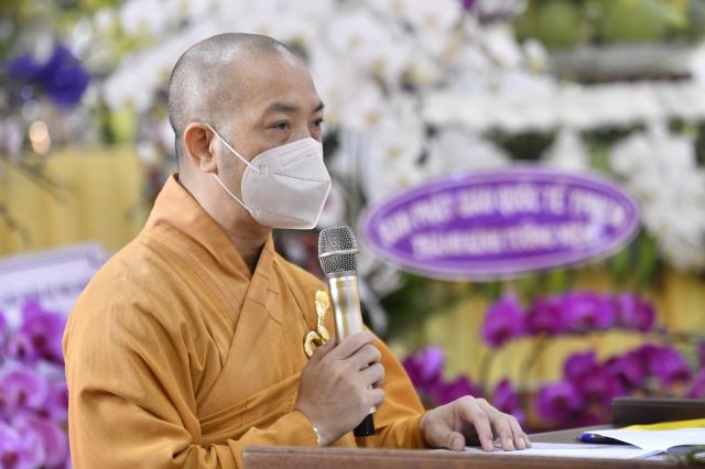 TP.HCM: Chư Tôn đức lãnh đạo Phật giáo 32 tỉnh thành khu vực phía Nam tham dự lễ truy điệu đức Đệ tam Pháp chủ GHPGVN - Đại lão Hòa thượng Thích Phổ Tuệ