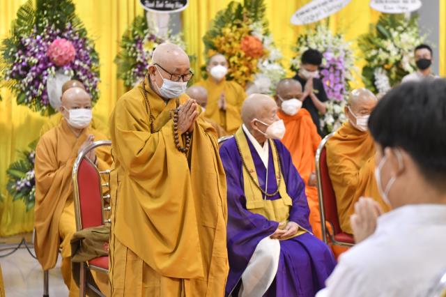 TP.HCM: Chư Tôn đức lãnh đạo Phật giáo 32 tỉnh thành khu vực phía Nam tham dự lễ truy điệu đức Đệ tam Pháp chủ GHPGVN - Đại lão Hòa thượng Thích Phổ Tuệ