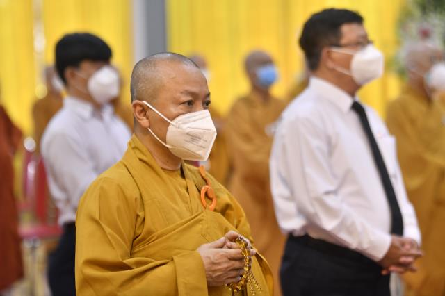 TP.HCM: Chư Tôn đức lãnh đạo Phật giáo 32 tỉnh thành khu vực phía Nam tham dự lễ truy điệu đức Đệ tam Pháp chủ GHPGVN - Đại lão Hòa thượng Thích Phổ Tuệ
