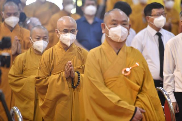 TP.HCM: Chư Tôn đức lãnh đạo Phật giáo 32 tỉnh thành khu vực phía Nam tham dự lễ truy điệu đức Đệ tam Pháp chủ GHPGVN - Đại lão Hòa thượng Thích Phổ Tuệ