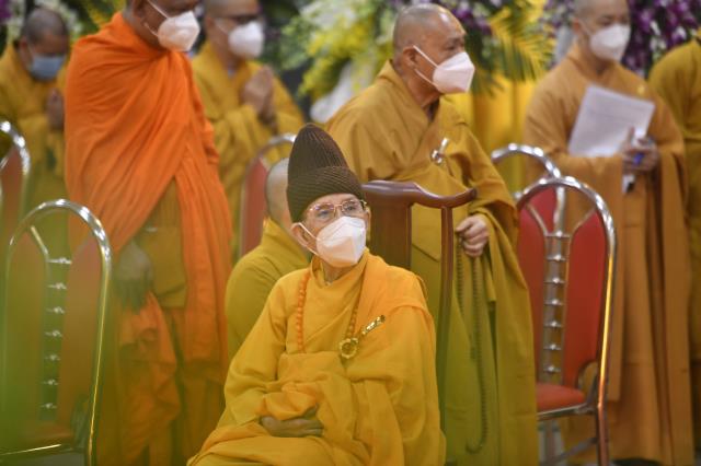 TP.HCM: Chư Tôn đức lãnh đạo Phật giáo 32 tỉnh thành khu vực phía Nam tham dự lễ truy điệu đức Đệ tam Pháp chủ GHPGVN - Đại lão Hòa thượng Thích Phổ Tuệ