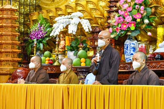 Hoạt động tích cực trong mùa dịch, Chùa Giác Ngộ nhận bằng tuyên dương công đức từ Giáo hội TP.HCM
