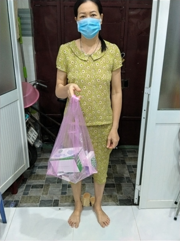 Gần 800 phần thuốc dành cho F0 tầng 1 và tầng 2 là gần 800 ước mong “Hãy thật mạnh khỏe nhé!”