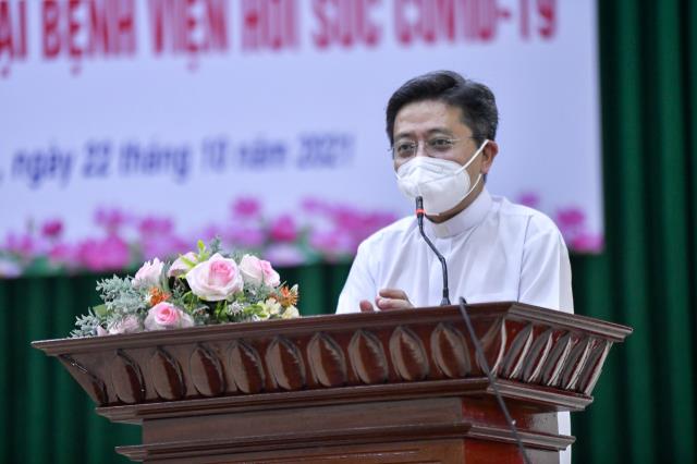Đón tình nguyện viên Phật giáo trở về sau khi hoàn thành nhiệm vụ hỗ trợ tuyến đầu chống dịch