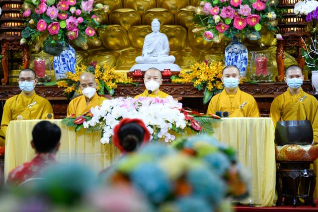 Chùa Giác Ngộ: Lễ Hằng thuận của chú rể Hoàng Long và cô dâu Ngọc Linh