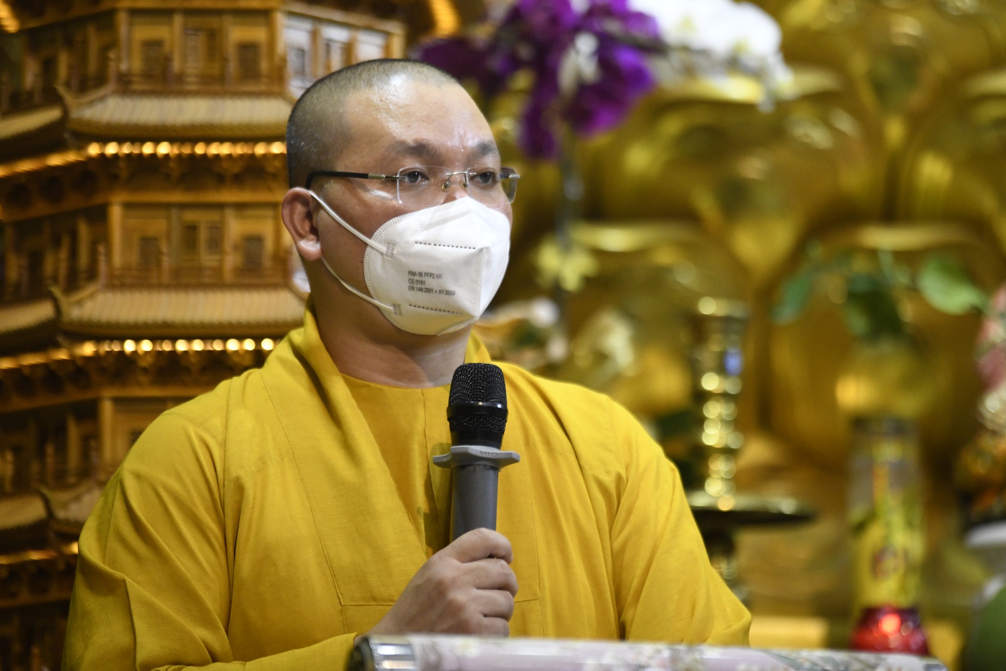 Chùa Giác Ngộ tổ chức lễ cầu siêu cố ca sĩ Việt Quang nhân dịp tròn 100 ngày mất