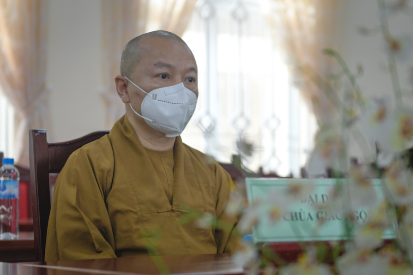 Chùa Giác Ngộ - Quỹ ĐPNN ủng hộ thiết bị y tế, thực phẩm cho tỉnh Đồng Nai với ước tính tổng trị giá 819 triệu đồng