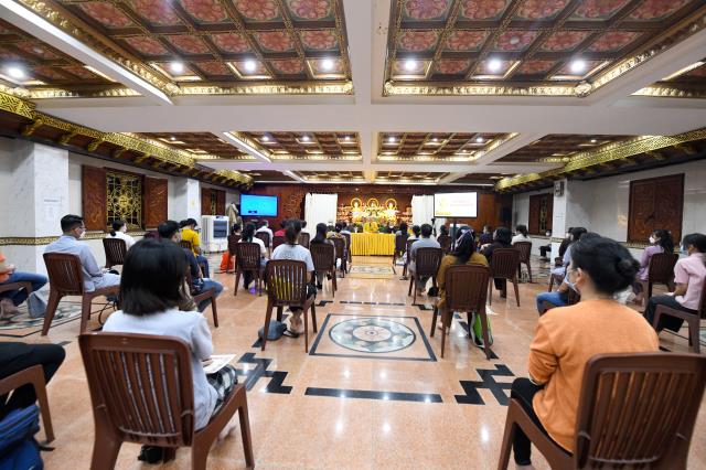 Khai giảng lớp giáo lý Bát chánh đạo trước thềm năm mới 2022