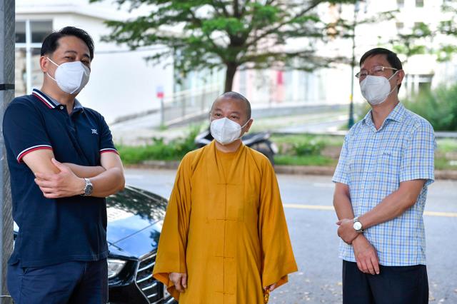Tình nguyện viên Phật giáo hoàn thành nhiệm vụ tại Bệnh viện Dã chiến số 12