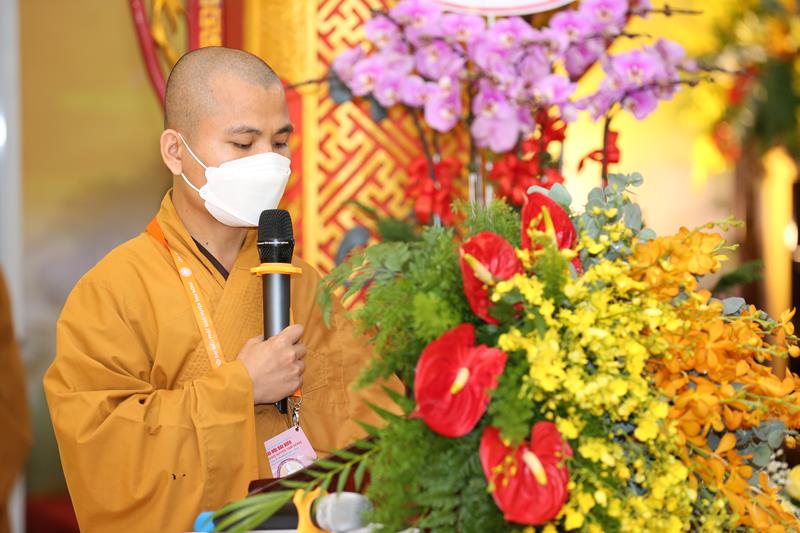 Đồng Tháp: Đại Đức Thích Phước Huệ - Tân Trưởng Ban Phật Giáo Huyện Tam Nông NK 2021 - 2026