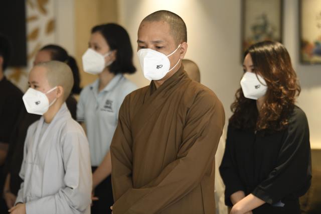 Đón 21 tình nguyện viên Phật giáo hoàn thành nhiệm vụ tại Bệnh viện Hồi phục Covid-19
