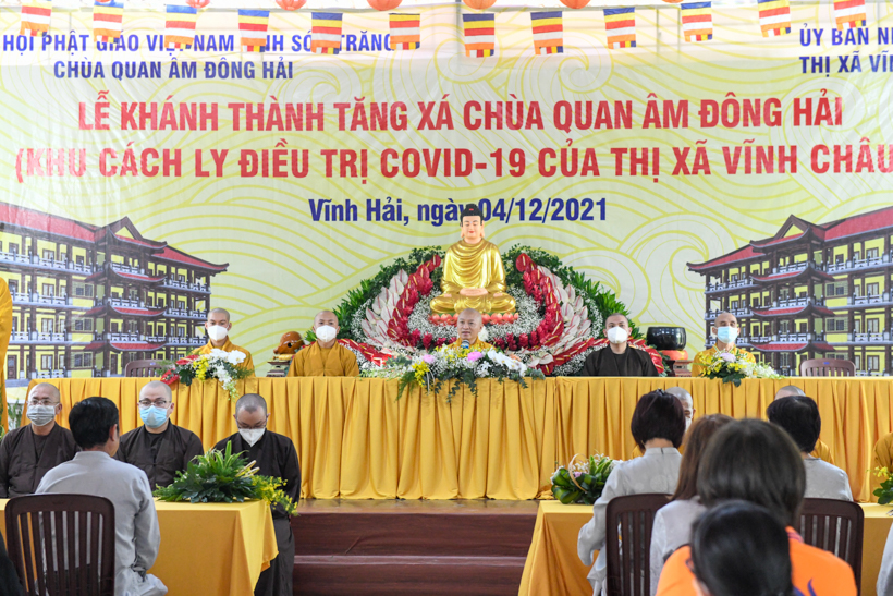 Tri ân những đóng góp để chùa Quan Âm Đông Hải hoàn tất xây dựng giai đoạn I