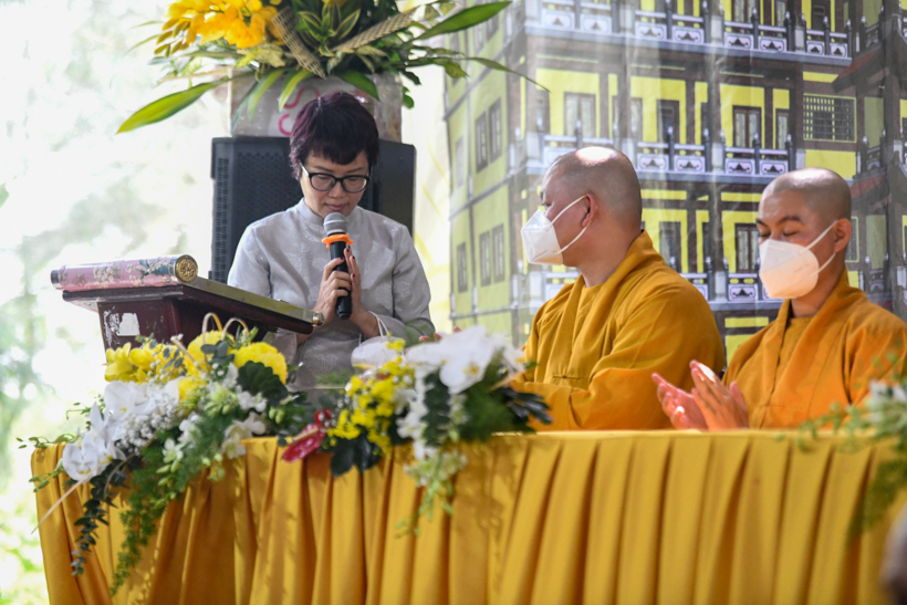 Tri ân những đóng góp để chùa Quan Âm Đông Hải hoàn tất xây dựng giai đoạn I