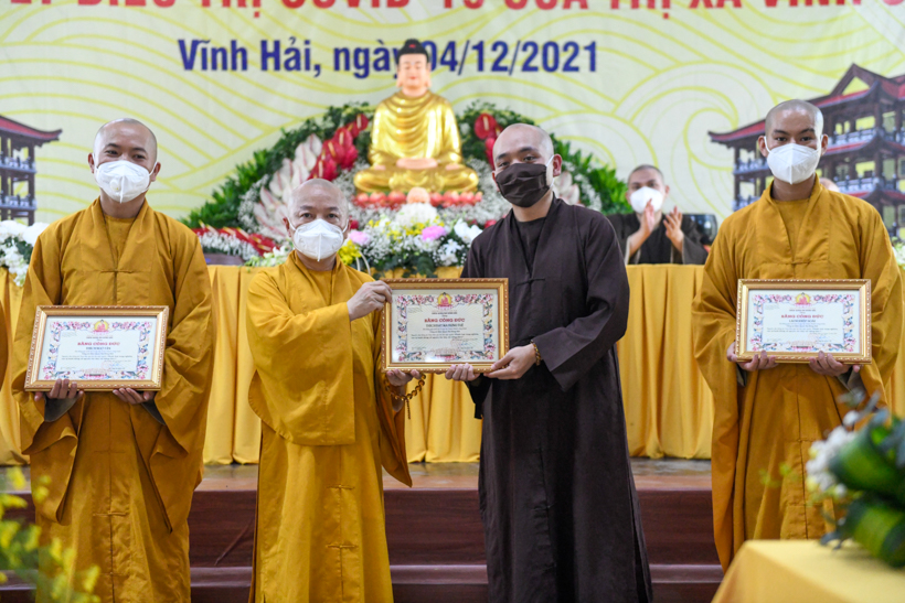 Tri ân những đóng góp để chùa Quan Âm Đông Hải hoàn tất xây dựng giai đoạn I