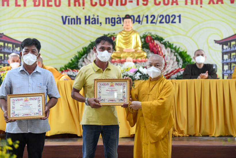 Tri ân những đóng góp để chùa Quan Âm Đông Hải hoàn tất xây dựng giai đoạn I