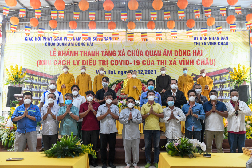 Tri ân những đóng góp để chùa Quan Âm Đông Hải hoàn tất xây dựng giai đoạn I