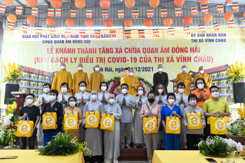 Tri ân những đóng góp để chùa Quan Âm Đông Hải hoàn tất xây dựng giai đoạn I