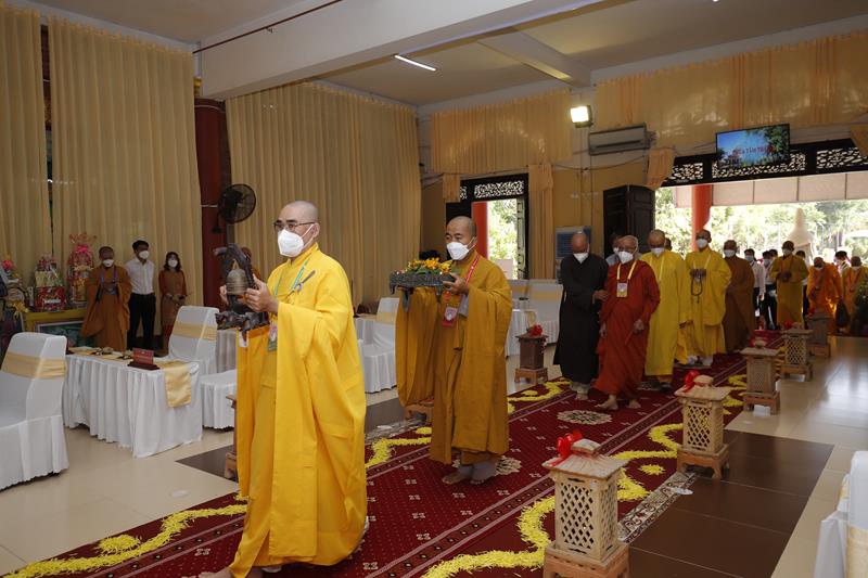 Đồng Tháp: Đại Đức Thích Phước Huệ - Tân Trưởng Ban Phật Giáo Huyện Tam Nông NK 2021 - 2026