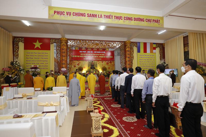 Đồng Tháp: Đại Đức Thích Phước Huệ - Tân Trưởng Ban Phật Giáo Huyện Tam Nông NK 2021 - 2026