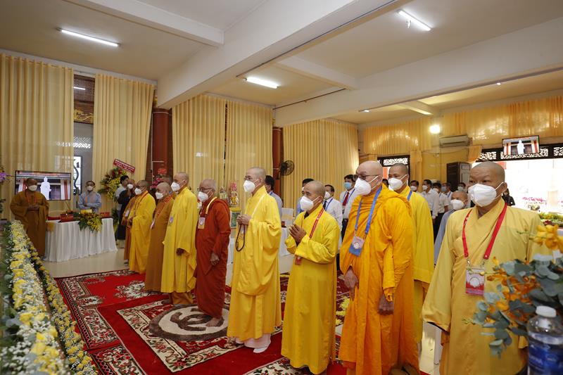 Đồng Tháp: Đại Đức Thích Phước Huệ - Tân Trưởng Ban Phật Giáo Huyện Tam Nông NK 2021 - 2026