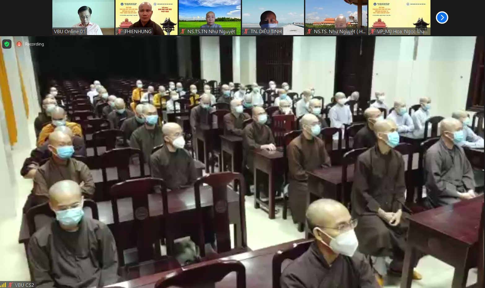 Lễ Bế mạc Hội thảo online “Giáo hội Phật giáo Việt Nam: 40 năm hội nhập và phát triển cùng đất nước”