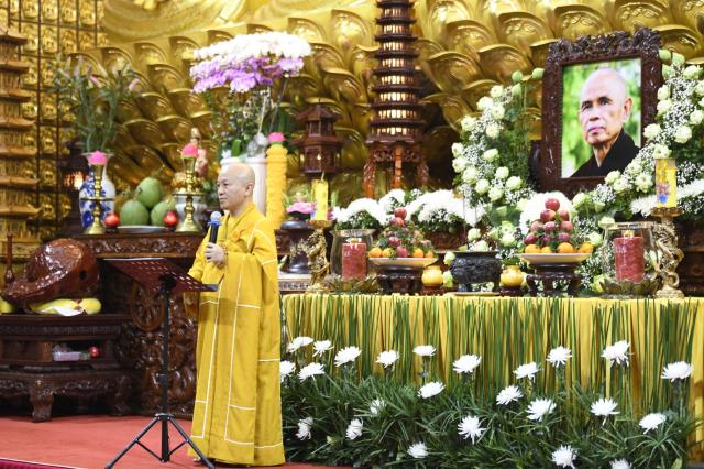 Lễ tưởng niệm Thiền sư Thích Nhất Hạnh (1926 - 2022)