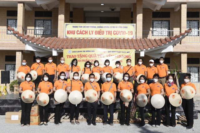 Tổng kết và bàn giao lại khu cách ly điều trị Covid-19 chùa Quan Âm Đông Hải (Quỹ ĐPNN trao tặng quà tết yêu thương năm 2022 tại tỉnh Sóc Trăng)