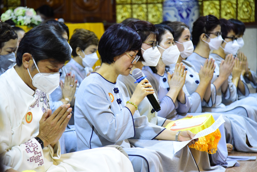 Lễ tổng kết Phật sự, thiện sự chùa Giác Ngộ - Quỹ Đạo Phật Ngày Nay năm 2021