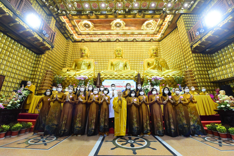 Lễ tổng kết Phật sự, thiện sự chùa Giác Ngộ - Quỹ Đạo Phật Ngày Nay năm 2021