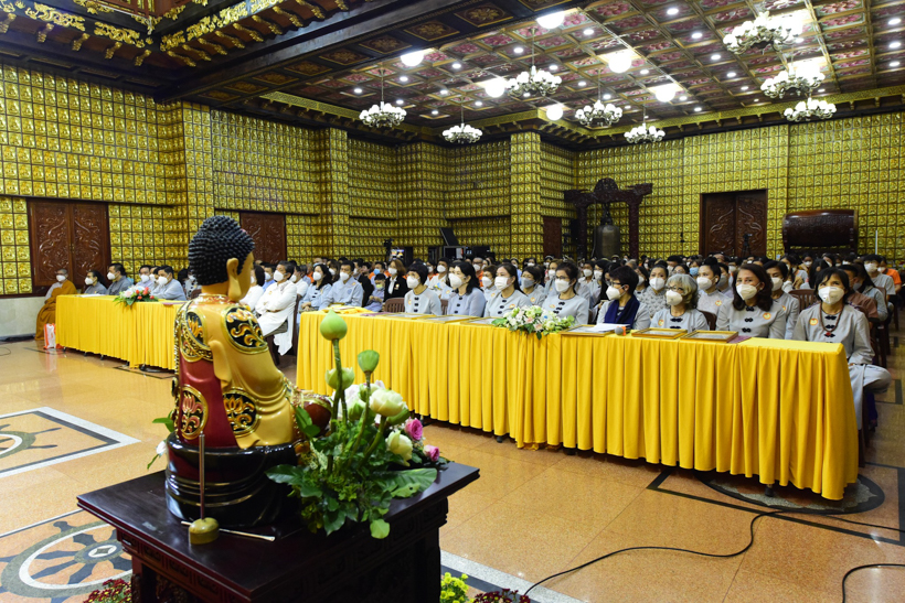 Lễ tổng kết Phật sự, thiện sự chùa Giác Ngộ - Quỹ Đạo Phật Ngày Nay năm 2021