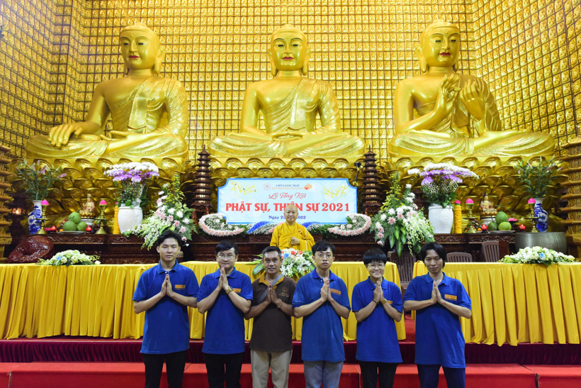 Lễ tổng kết Phật sự, thiện sự chùa Giác Ngộ - Quỹ Đạo Phật Ngày Nay năm 2021