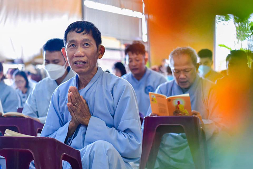 Khóa tu Tuần An Lạc: Trang nghiêm trong lễ sám hối hồng danh