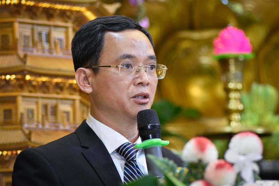 Lễ Hằng thuận của Phật tử chú rể Ngộ Tuệ Nhuận và cô dâu Nhuận Anh