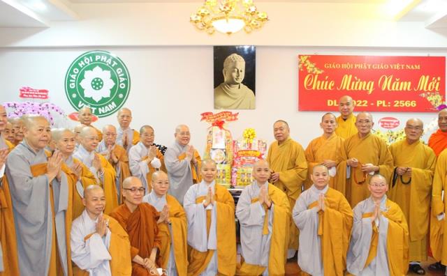 TP Hồ Chí Minh: Phân Ban Ni Giới Trung Ương Chúc Tết Chư Vị Trưởng Thượng, Chính Quyền Các Cấp