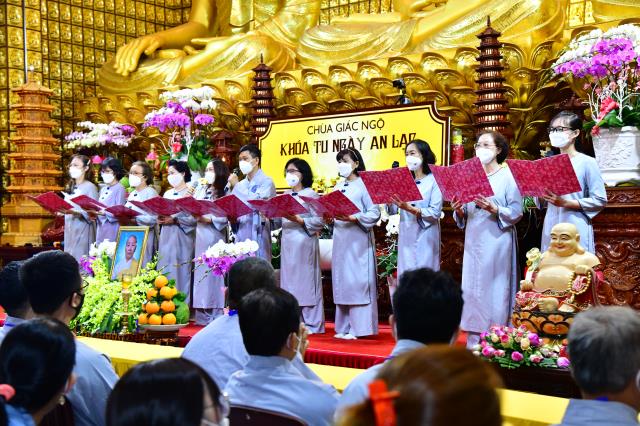 Nương Phật pháp, an vui tu học