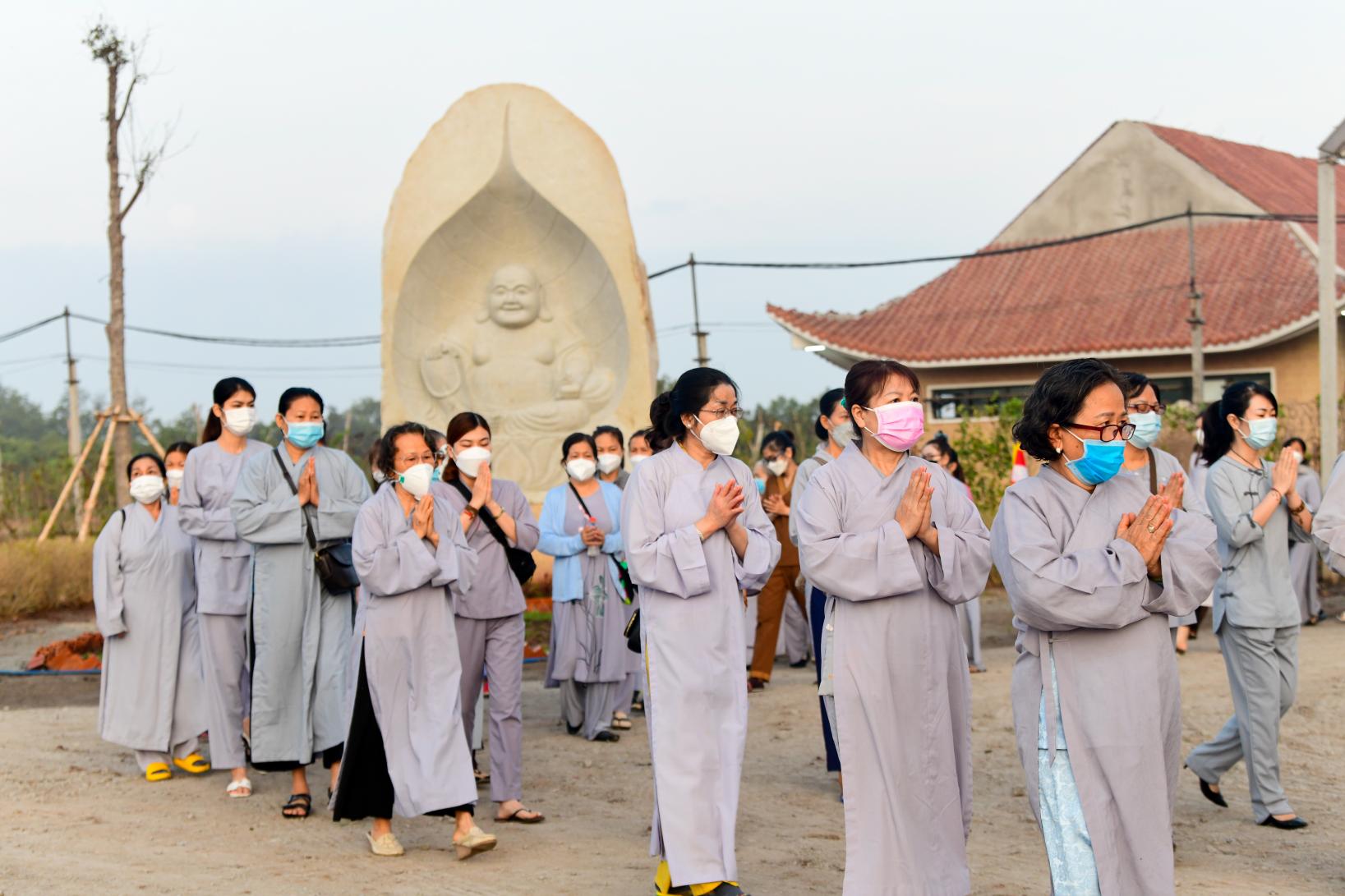 Sóc Trăng: Chùa Quan Âm Đông Hải chính thức bắt đầu khóa tu - lễ hội Quan Âm lần đầu tiên