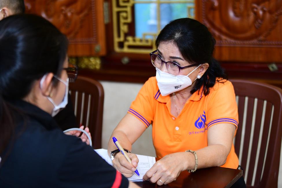 Hướng đến Đại lễ Phật đản 2022: Gần 600 người về chùa Giác Ngộ hiến máu nhân đạo (HM54)
