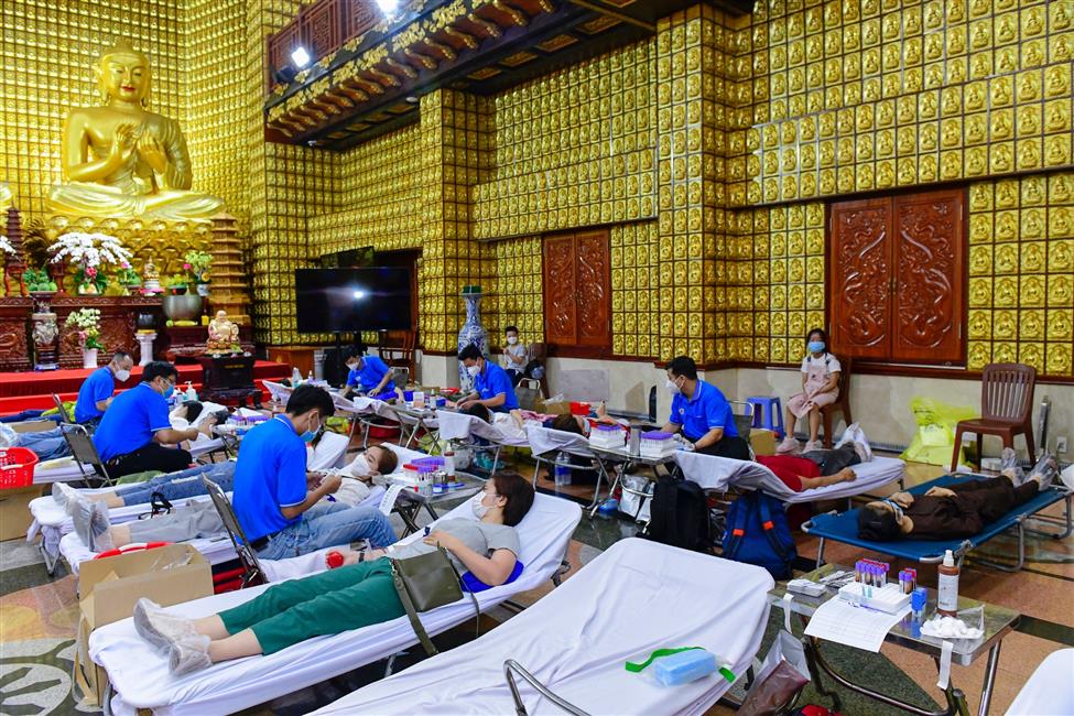 Chùa Giác Ngộ: 723 Phật tử tham gia “sẻ giọt máu đào, trao đời hy vọng” (HM53)