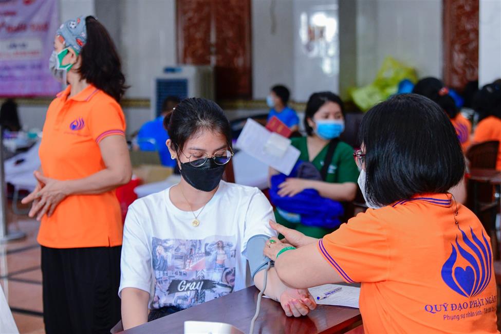 Chùa Giác Ngộ: 723 Phật tử tham gia “sẻ giọt máu đào, trao đời hy vọng” (HM53)