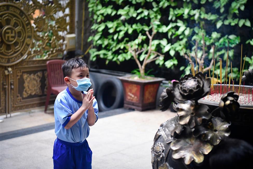Chùm ảnh: Gần 400 thiếu nhi tham dự khóa tu tại chùa Giác Ngộ