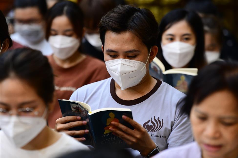 Ét ô ét: Hàng trăm Gen Z &quot;bật chế độ&quot; về chùa Giác Ngộ sinh hoạt