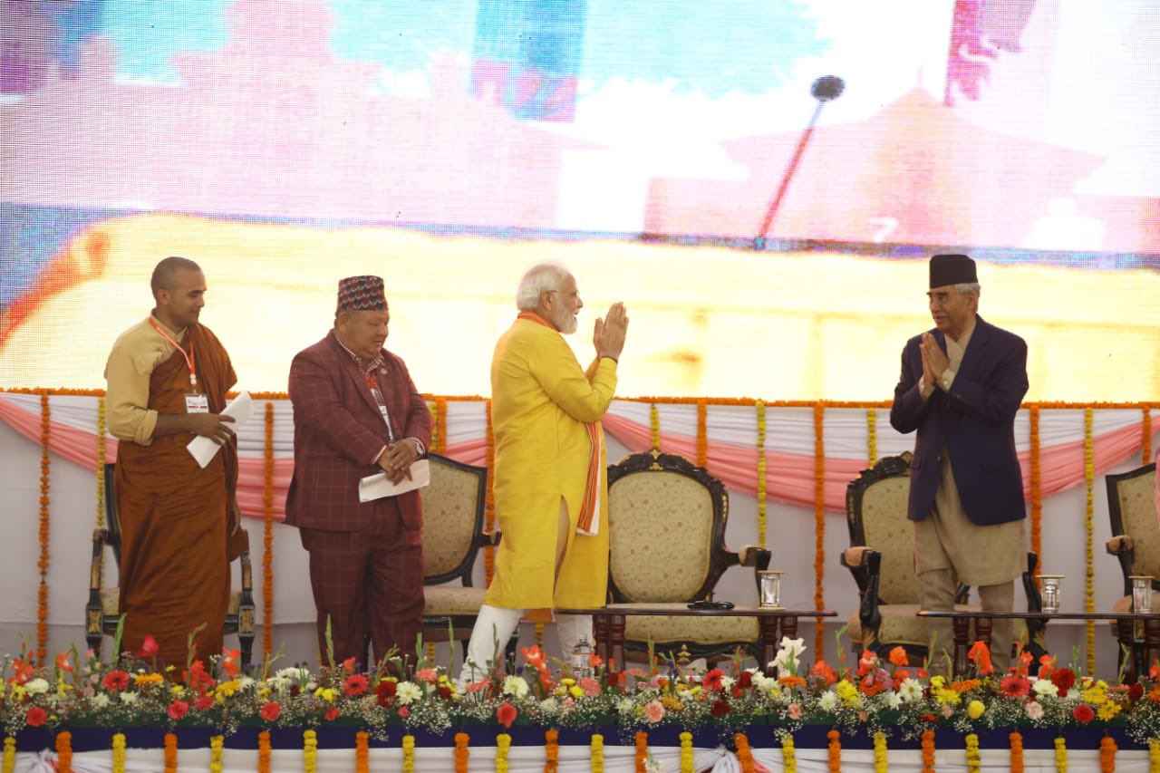 Thông Điệp Purnima của Thủ Tướng Narendra Modi Ấn Độ và sự liên kết Phật Giáo với Thủ Tướng Nepal Sher Bahadur Deuba năm 2022