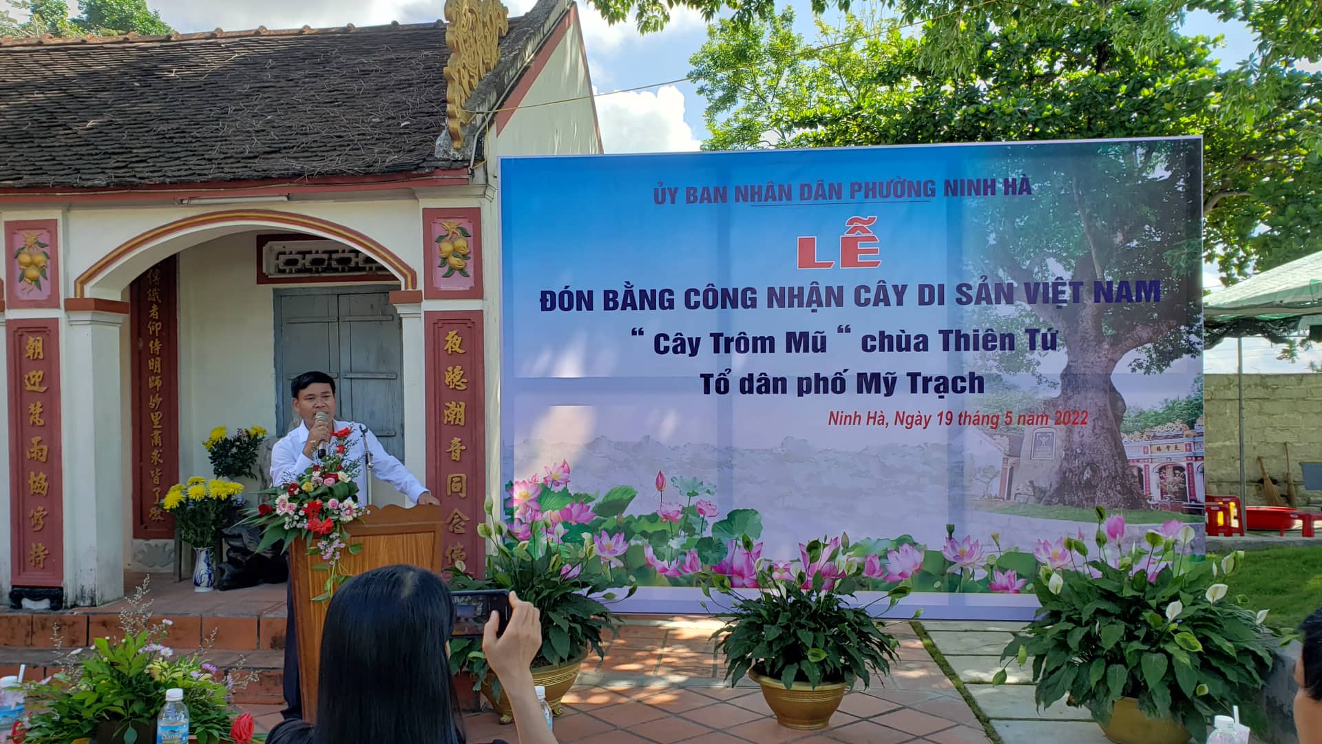 Khánh Hòa: Trao bằng công nhận cây di sản tại chùa Thiên Tứ