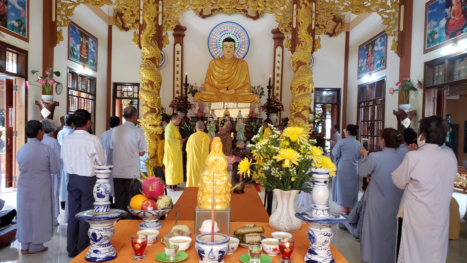 Khánh Hòa: Lễ tưởng niệm tổ khai sơn chùa Phước Long